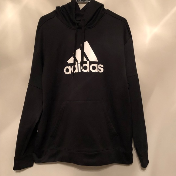 adidas Other - Adidas Black Long Sleeve Hoodie Size XL